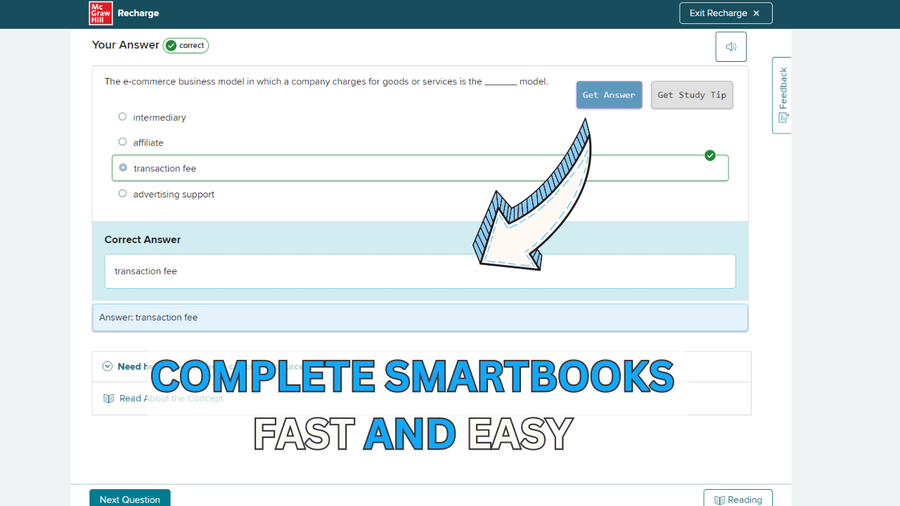 Get Correct Smartbook Answers with AI - Apex Vision AI solving McGraw Hill Connect questions