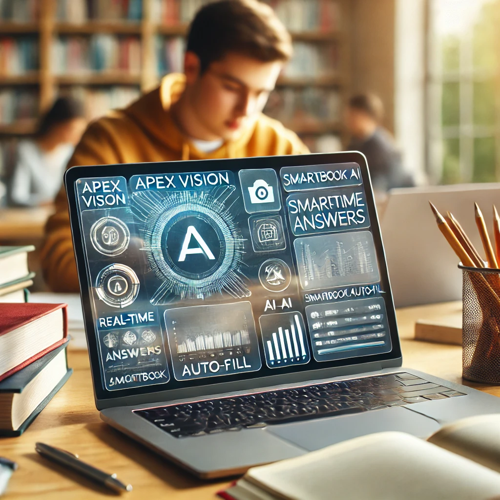 A-close-up-of-a-laptop-screen-showing-the-Apex-Vision-AI-interface-with-various-features-like-real-time-answers-smartbook-auto-fill-and-AI-image-so